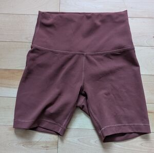 lululemon athletica Women's Mauve Bike Shorts (Mauve/Coral)